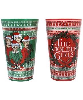 The Golden Girls Holiday 16oz Pint Glasses | Set of 2