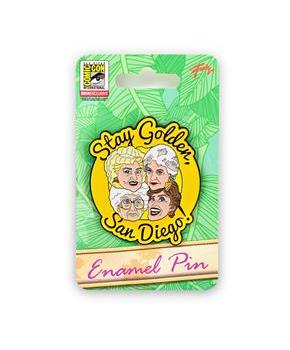 Golden Girls "Stay Golden, San Diego!" Enamel Pin (SDCC Exclusive)