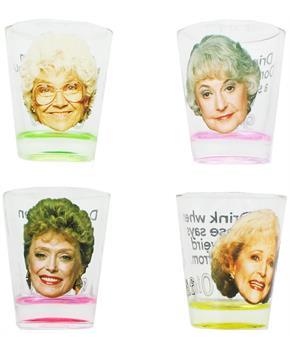 Golden Girls Shot Glasses Set of 4