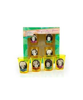 The Golden Girls Official Shot Glass Collectible Set | Each Holds 2 Ounces