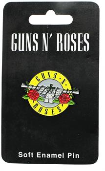 Guns N&#39; Roses Bullet Logo Soft Enamel Collector Pin