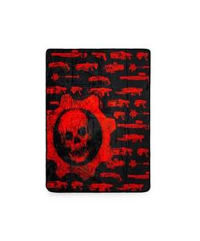 Gears of War Crimson Omen Guns Lightweight Fleece Throw Blanket | 50 x 60 Inches