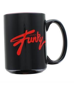 Just Funky Logo 16oz Ceramic Coffee Mug