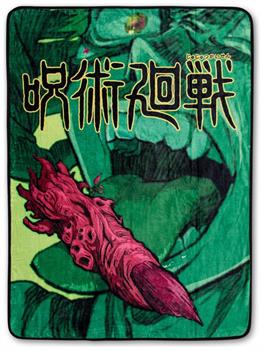 Jujutsu Kaisen Sukuna Finger Microplush Throw Blanket | 45 x 60 Inches