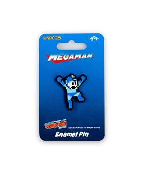 Mega Man Hero Pin | Just Funky Exclusive Mega Man Collectible Pin | 1.5" Tall
