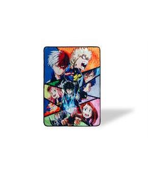 My Hero Academia Heroes Collage Large Fleece Throw Blanket | 60 x 45 Inches