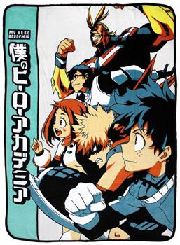 My Hero Academia Plush 45 x 60 Inch Fleece Throw Blanket