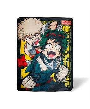 My Hero Academia Izuku & Katsuki Fleece Throw Blanket | 45 x 60 Inches