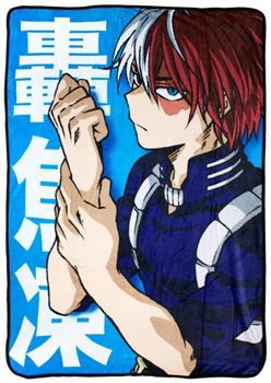My Hero Academia Shoto Todoroki 45 x 60 Inch Fleece Throw Blanket