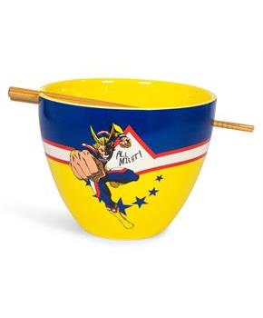 My Hero Academia All Might Dinnerware Set | 16-Ounce Ramen Bowl and Chopsticks