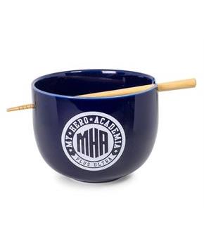My Hero Academia U.A. Japanese Dinner Set | 16-Ounce Ramen Bowl and Chopsticks