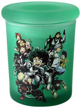 My Hero Academia Class 1-A 6 Ounce Glass Container