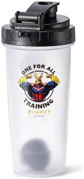 My Hero Academia All Might Training Gym Shaker Bottle | Includes Mixing Ball