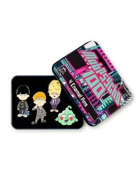 Mob Psycho 100 4-Piece Enamel Collector Pin Set