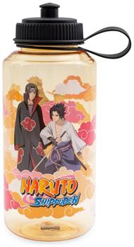 Naruto Shippuden Characters Water Bottle With Push Cap | Holds 32 Ounces
