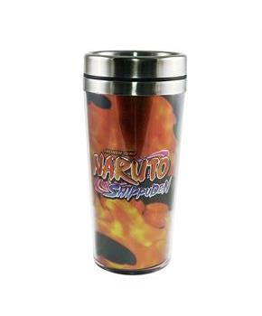 Naruto Foil Print Uchiha Sasuka 19oz Steel Travel Mug