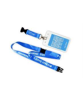 The Office Fun Run Race For The Cure Lanyard & ID Badge | Raise Rabies Awareness