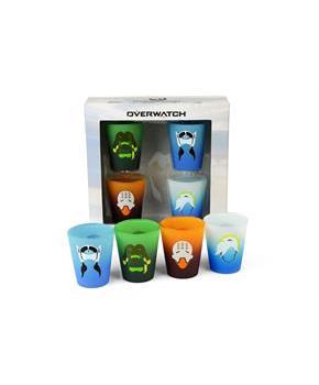 Overwatch Shot Glass 4-Pack