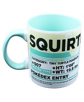 Pokemon Pokedex Squirtle 20oz Ceramic Mug