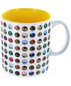 Pokemon Multi Pokeball 20oz Coffee Mug