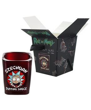 Rick and Morty Szechuan Dipping Sauce Shot Glass