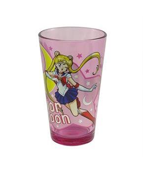 Sailor Moon Moon Princess Halation 16oz Pink Pint Glass