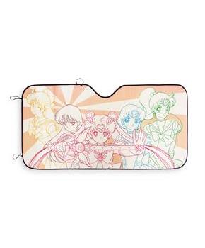 Sailor Moon SuperS Characters Sunshade for Car Windshield | 58 x 28 Inches