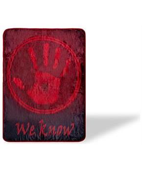 The Elder Scrolls Skyrim Dark Brotherhood Fleece Throw Blanket | 60 x 45 Inches