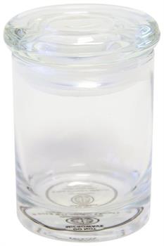 Airtight Clear Glass Jar 6oz Storage Container with Lid