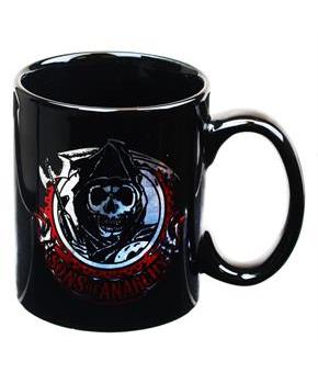 Sons of Anarchy SAMCRO Grim Reaper Logo 16oz Coffee Mug