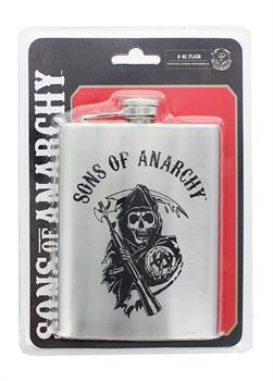 Sons of Anarchy Bullet Holes Logo 6oz Flask
