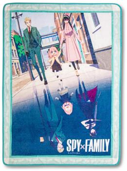 Spy x Family Forger Family Microplush Throw Blanket | 45 x 60 Inches