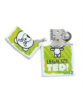 Ted 2 Legalize Ted! Metal Torch Lighter