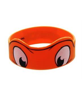 Teenage Mutant Ninja Turtles Michelangelo Orange Rubber Wristband
