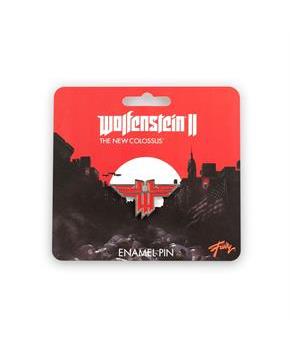 Wolfenstein: The New Colossus Logo Enamel Collector Pin