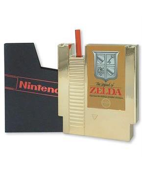Legend of Zelda 8oz Gold Cartridge Canteen