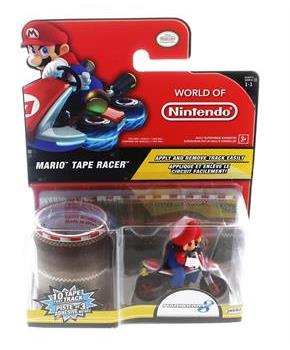 World of Nintendo Tape Racer Action Figure: Mario