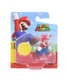 Super Mario World of Nintendo 2.5 Inch Figure | Mario with Coin