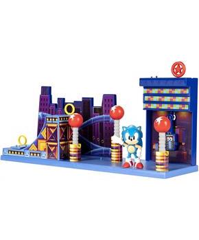 Sonic the Hedgehog 2.5 Inch Figure Playset | Studiopolis Zone