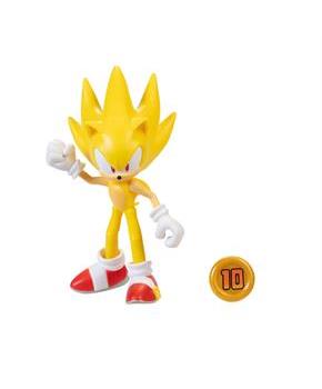 Sonic the Hedgehog 4 Inch Figure | Modern Super Sonic