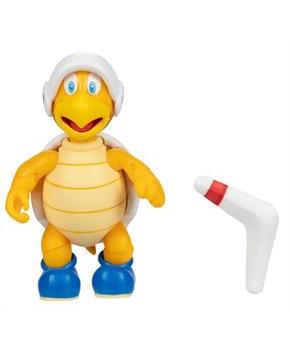 Super Mario 4 Inch Action Figure | Hammer Bro w/ Boomerang