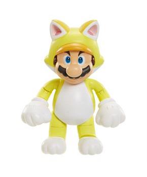 World of Nintendo 4" Figure: Cat Mario