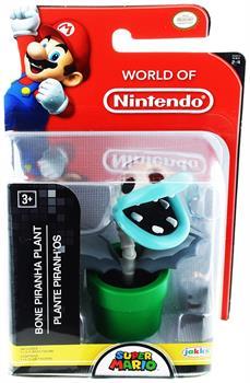 World of Nintendo 2.5" Mini Figure Bone Piranha Plant