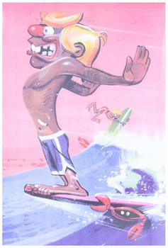 Hawk Silly Surfers Retro 60s Plastic Model Kit | Hot Dogger Hangin Ten