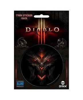 Diablo III 3" Round Sticker 2-Pack: Diablo, Lord of Terror