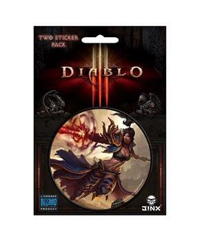 Diablo III 3" Round Sticker 2-Pack: Wizard Class