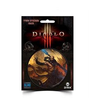 Diablo III 3" Round Sticker 2-Pack: Monk Class