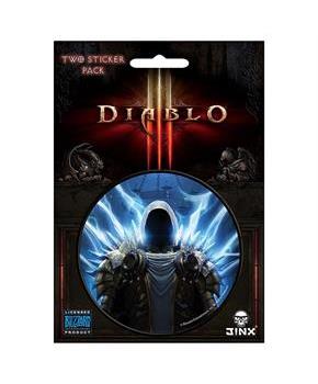 Diablo III 3" Round Sticker 2-Pack: Tyrael