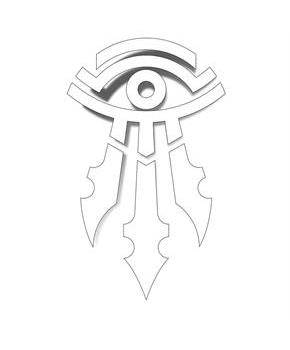 Warcraft Movie 4.5"x7.5" Die Cut Vinyl Decal Sticker: Mage Logo, White