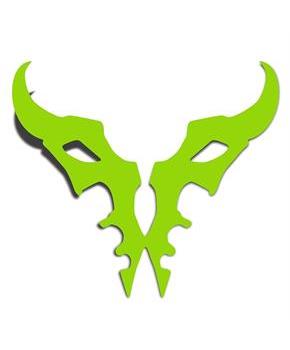 World of Warcraft: Legion 5" Die Cut Vinyl Decal Sticker: Legion Icon, Green